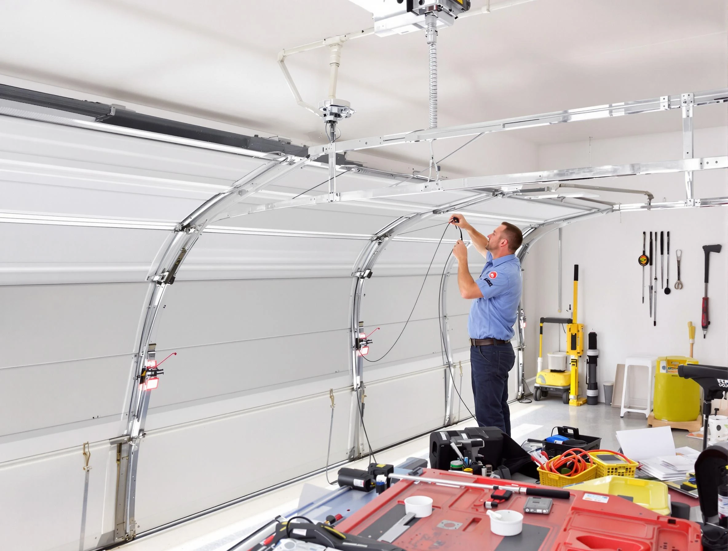 Garage door cable repair service by Bound Brook Garage Door Repair in Bound Brook