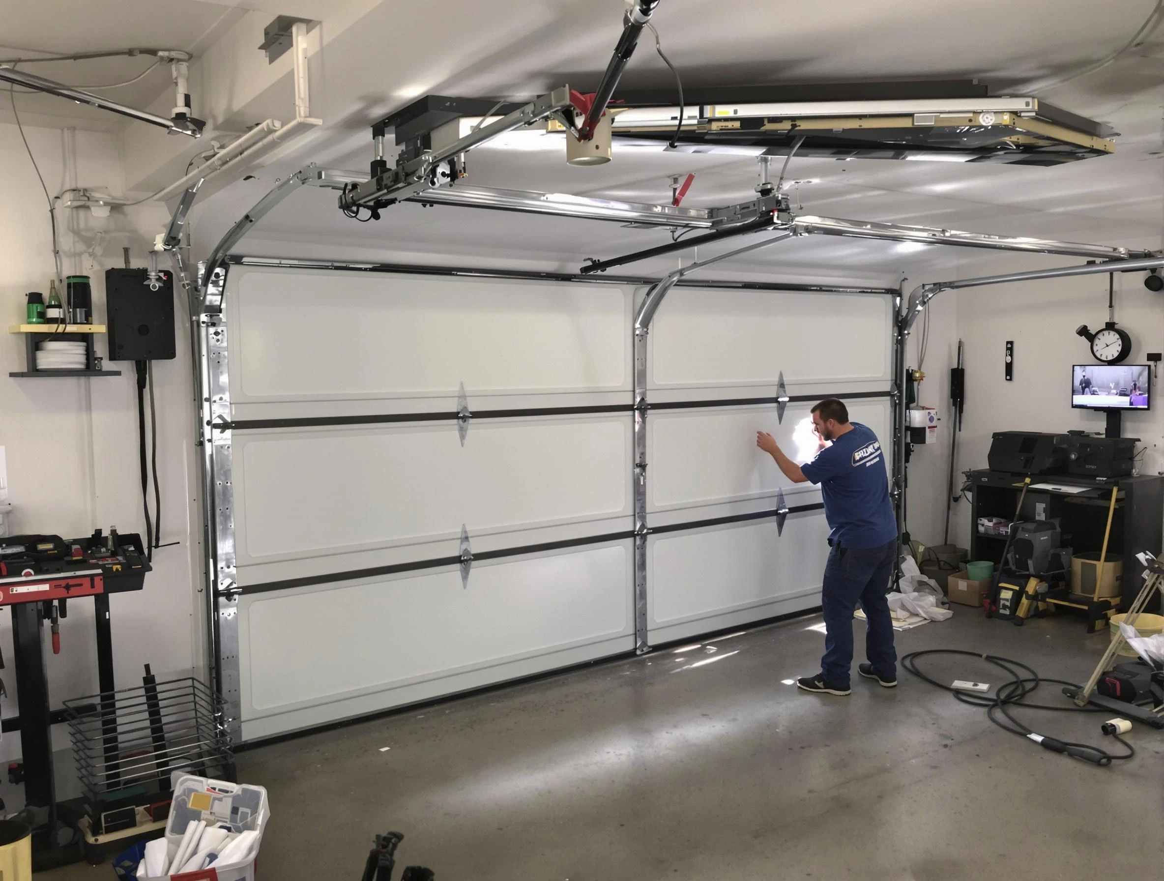 Professional garage door repair service by Bound Brook Garage Door Repair in Bound Brook