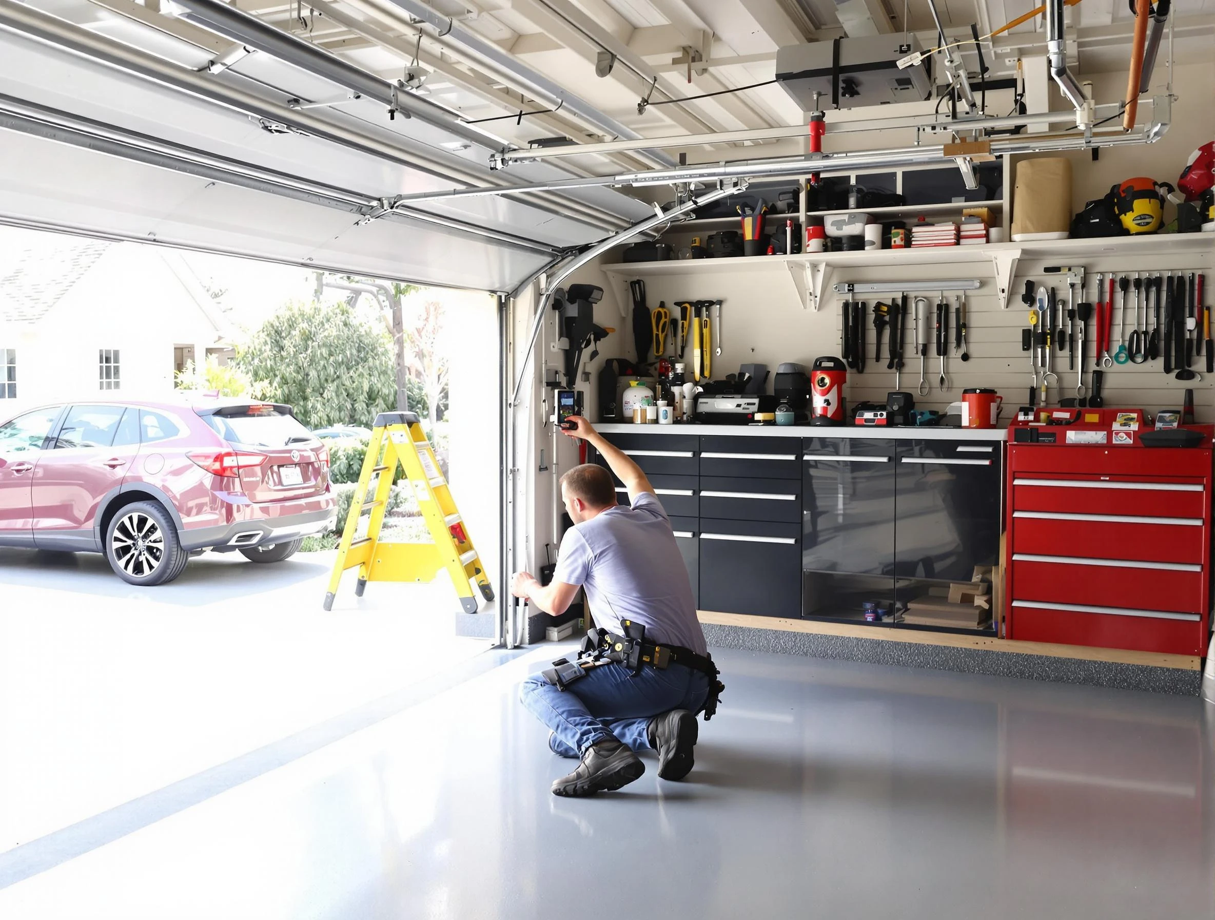 Local garage door repair service by Bound Brook Garage Door Repair in Bound Brook